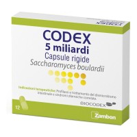 Codex*12 capsule di polvere orale con 5 miliardi di fermenti in 250 milligrammi