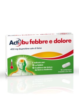 ACTIBU FEBBRE E DOLORE*10 cpr riv 400 mg