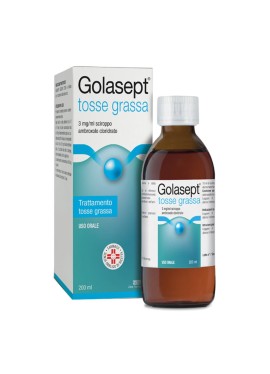 GOLASEPT TOSSE GRASSA*sciroppo 200 ml 30 mg/10 ml