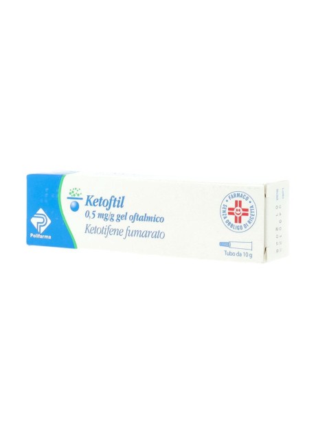 KETOFTIL*gel oftalmico 10 g 0,5 mg/g