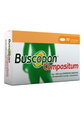 BUSCOPAN COMPOSITUM*20 cpr riv 10 mg + 500 mg