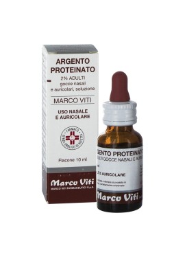 ARGENTO PROTEINATO (MARCO VITI)*AD gtt orl 10 ml 2%