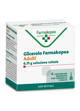 GLICEROLO (FARMAKOPEA)*AD 6 microclismi 6,75 g con camomillae malva