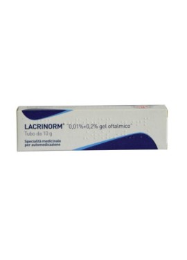 LACRINORM*gel oftalmico 10 g 0,01%