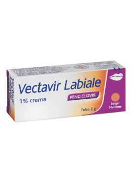 VECTAVIR LABIALE*crema derm 2 g 1%