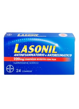 LASONIL ANTINFIAMMATORIO E ANTIREUMATICO*24 cpr riv 220 mg
