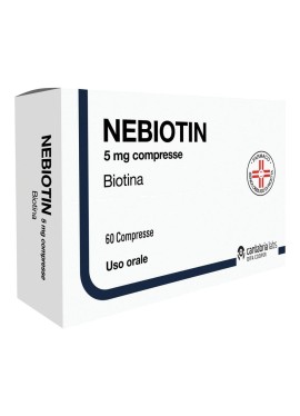 NEBIOTIN*60 cpr 5 mg