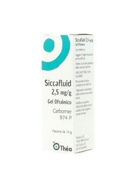 SICCAFLUID*gel oftalmico 10 g 2,5 mg/g