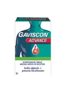 GAVISCON ADVANCE*orale sosp 20 bustine 10 ml menta