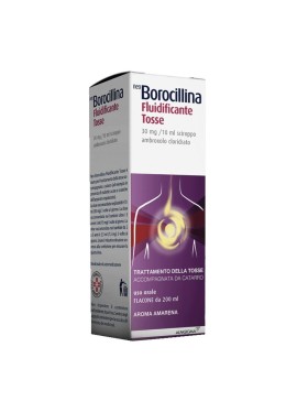 NEOBOROCILLINA FLUIDIFICANTE TOSSE*sciroppo 1 flacone 200 ml30 mg/10 ml