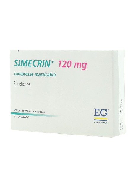 SIMECRIN*24 cpr mast 120 mg