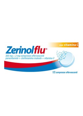 ZERINOLFLU*12 cpr eff 300 mg + 2 mg + 250 mg
