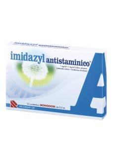 Imidazyl collirio antistaminico - 10 monodose - contiene nafazolina e tonzilamina
