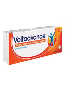 VOLTADVANCE*20 cpr riv 25 mg