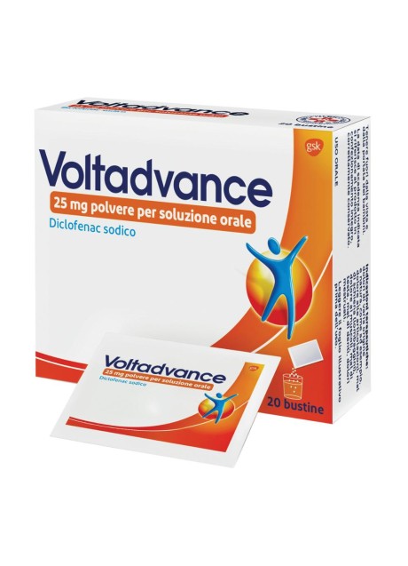 VOLTADVANCE*20 bust polv orale 25 mg