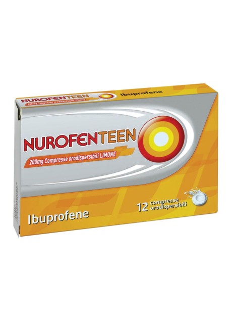 NUROFENTEEN*12 cpr orodispers 200 mg menta