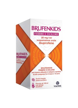 BRUFENKIDS FEBBRE E DOLORE*orale sosp 150 ml 20 mg/ml