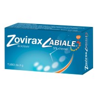 Zoviraxlabiale - crema dermatologica 2 grammi 5% di aciclovir