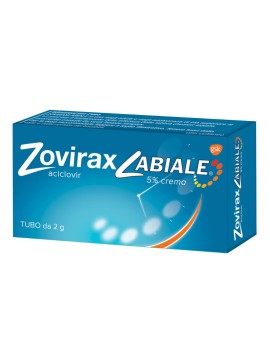 Zoviraxlabiale - crema dermatologica 2 grammi 5% di aciclovir