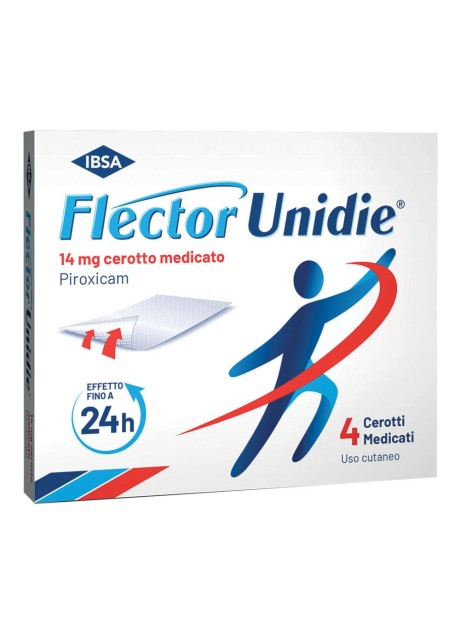 FLECTOR UNIDIE*4 cerotti medicati 14 mg