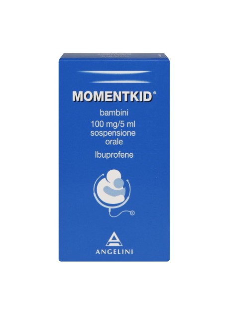 MOMENTKID*BB orale sosp flacone 150 ml 100 mg/5 ml gusto miele e banana