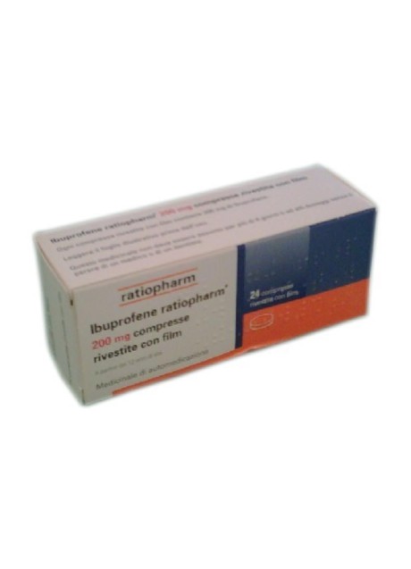 IBUPROFENE (PHARMENTIS)*12 cpr riv 200 mg