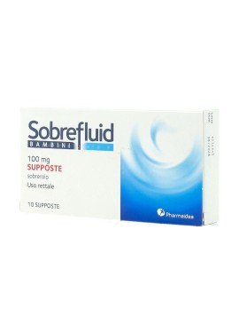 SOBREFLUID*BAMBINI 10 supp 100 mg