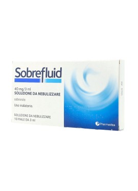 SOBREFLUID*soluz nebul 10 fiale 40 mg 3 ml