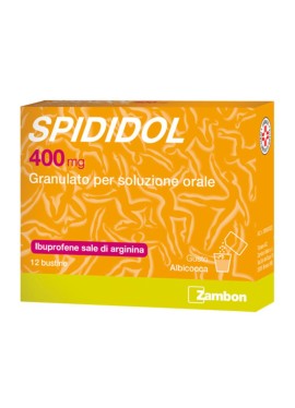 SPIDIDOL*orale grat 12 bust 400 mg aroma albicocca
