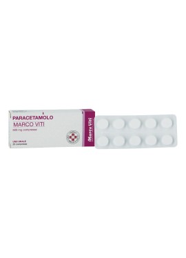 PARACETAMOLO (MARCO VITI)*20 COMPRESSE 500 mg