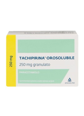 Tachipirina orosolubile 250 mg - 10 buste al gusto fragola e vaniglia