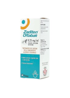 ZADITEN OFTABAK*collirio 5 ml 0,25 mg/ml