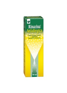 Rinazina antiallergica spray nasale da10 millilitri - contiene azelastina 1 milligrammo/millilitro