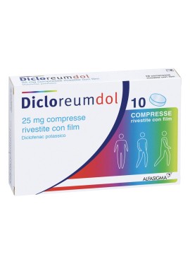 DICLOREUMDOL*10 cpr riv 25 mg