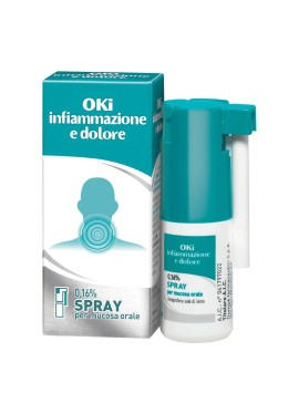 OKI INFIAMMAZIONE E DOLORE*spray mucosa orale 15 ml 0,16%