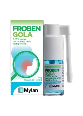 Froben Gola spray mucosa orale 15 millilitri 0,25%