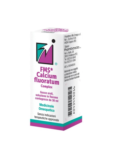 FMS CALCIUM FLUORATUM COMPLEX*orale gtt 30 ml