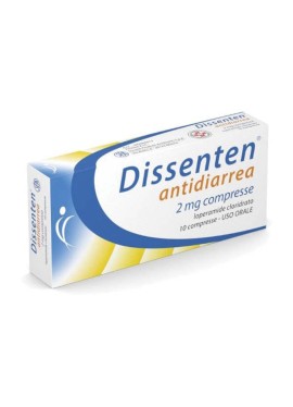 DISSENTEN ANTIDIARREA*10 cpr 2 mg