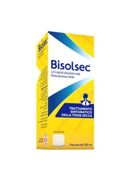 BISOLSEC*orale soluz 190 ml 2,13 mg/ml flacone