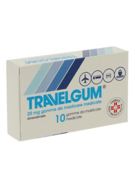 TRAVELGUM*10 gomme mast 20 mg