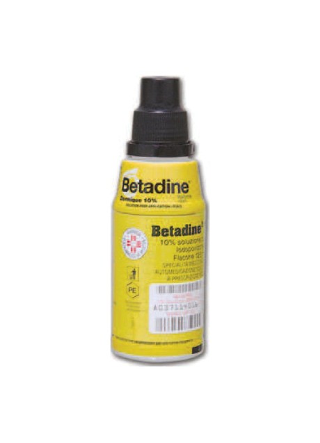 BETADINE*soluz cutanea 125 ml 10%