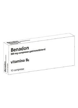 BENADON*10 cpr gastrores 300 mg
