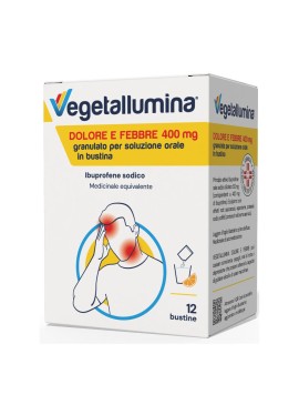 VEGETALLUMINA DOLORE E FEBBRE*12 bust 400 mg