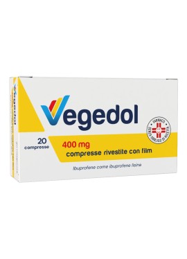 VEGEDOL*20 cpr riv 400 mg