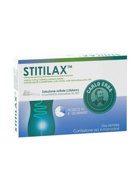 LAURILAX*4 contenitori monod 5 ml soluz rett