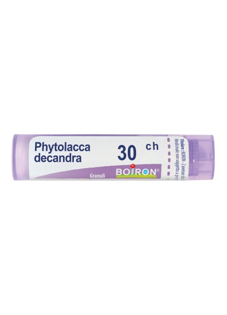PHYTOLACCA DECANDRA (BOIRON)*80 granuli 30 CH contenitore multidose 4G