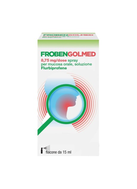 FROBENGOLMED*spray mucosa orale 15 ml 8,75 mg/dose