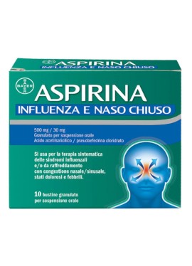 ASPIRINAACT*10 cpr eff 800 mg + 480 mg con vitamina C