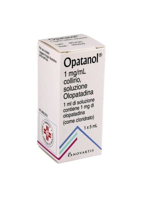 OPATANOL*collirio 5 ml 1 mg/ ml