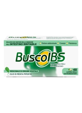 BUSCOIBS*48 cps molli gastroresistenti 181,6 mg 0,2 ml